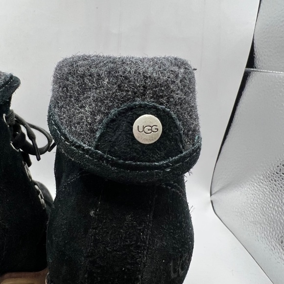 UGG Calynda High Heel Suede Booties - Picture 6 of 12